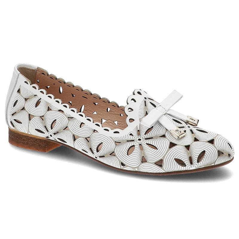 Ballerinas RAVINI - 010.712 Weiß 01 Khv
