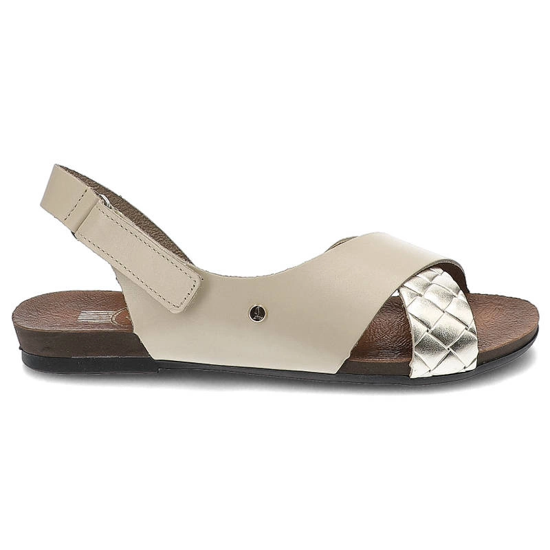 Sandalen LEMAR - 40141 Bf.Beż+Bf.Bari Złoto