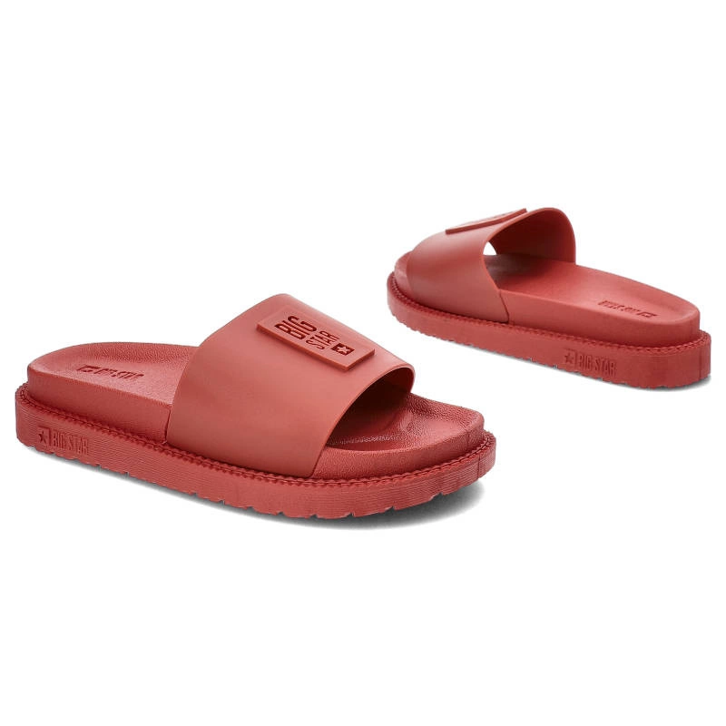 Pantoletten BIG STAR - LL274430 Rot