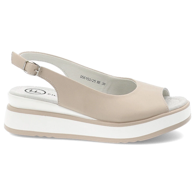 Sandalen FILIPPO - DS6153/25 BE Beżowy